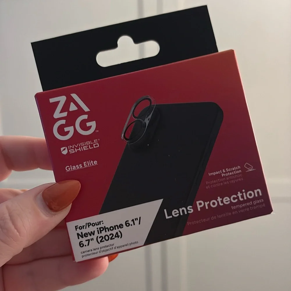 Zagg NEW glass Camera Lens Protector - iphone 16